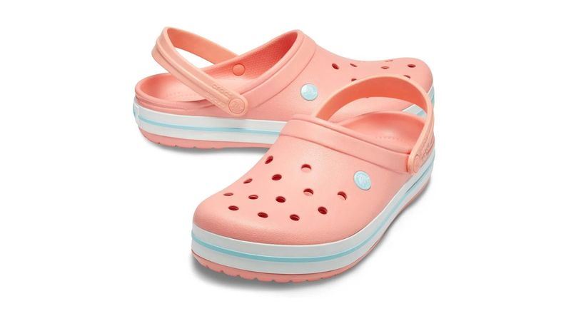 Crocs rosados discount