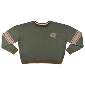 Buzo Urbano Corto Reef Sila Crew Mujer Verde