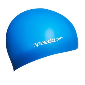 Gorro Natacion Speedo Azul Niño Silicona
