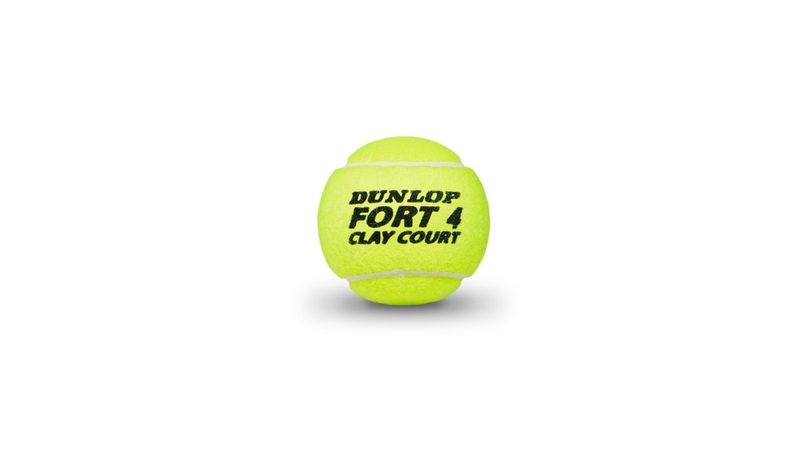 Pelotas Tenis Dunlop Fort - Tubo x3