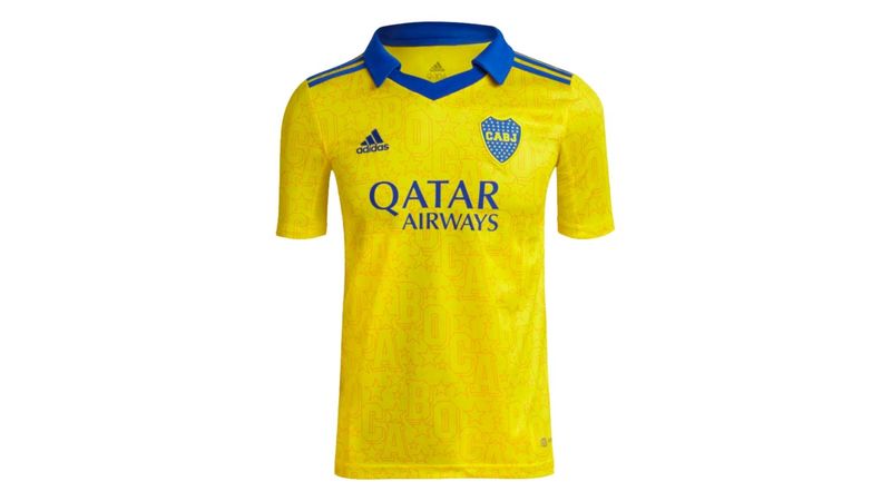 Camiseta de boca adidas amarilla hotsell