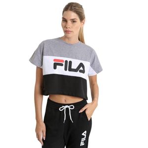 Remera Fila Mujer Maya Ii Manga Corta Blanca