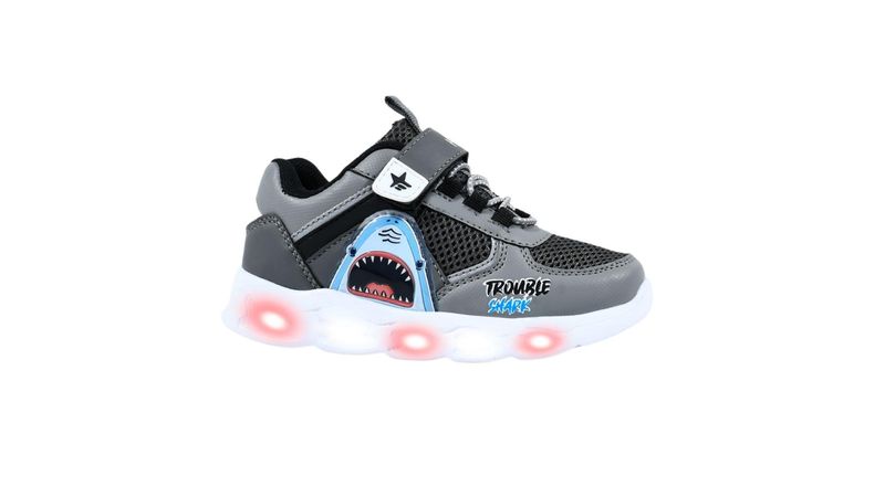 Zapatillas Footy Ni os Shark Con Luces en Sportotal Sportotal