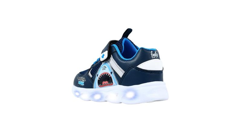 Zapatillas Footy Ni os Shark Con Luces en Sportotal Sportotal