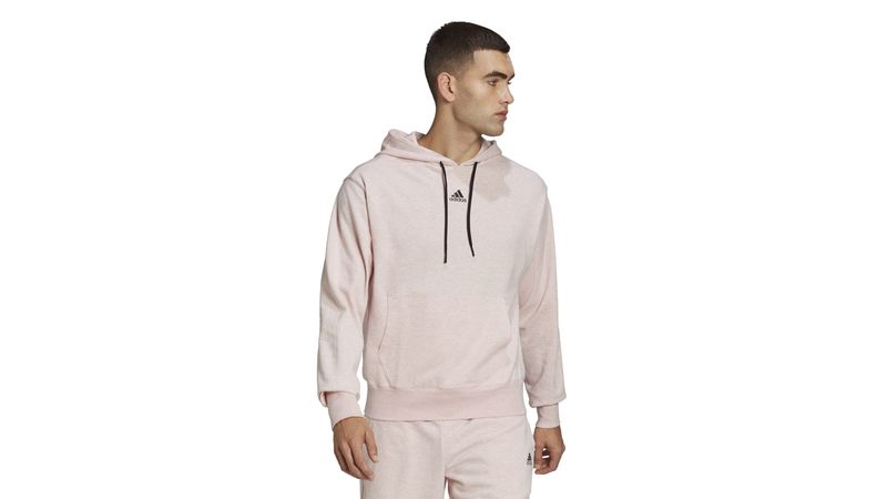 Buzo Con Capucha Adidas Tinta Botanico Hombre Rosa en Sportotal