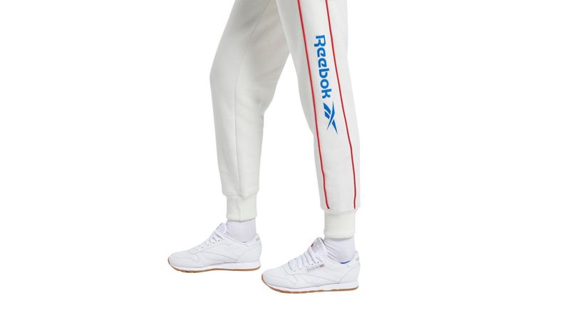 Pantalones reebok on sale mujer blanco