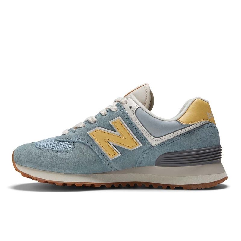 new balance 574 mujer celeste