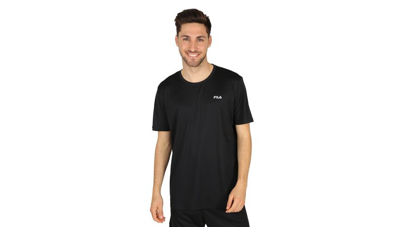 Fila Training - Negro - Camiseta Running Hombre