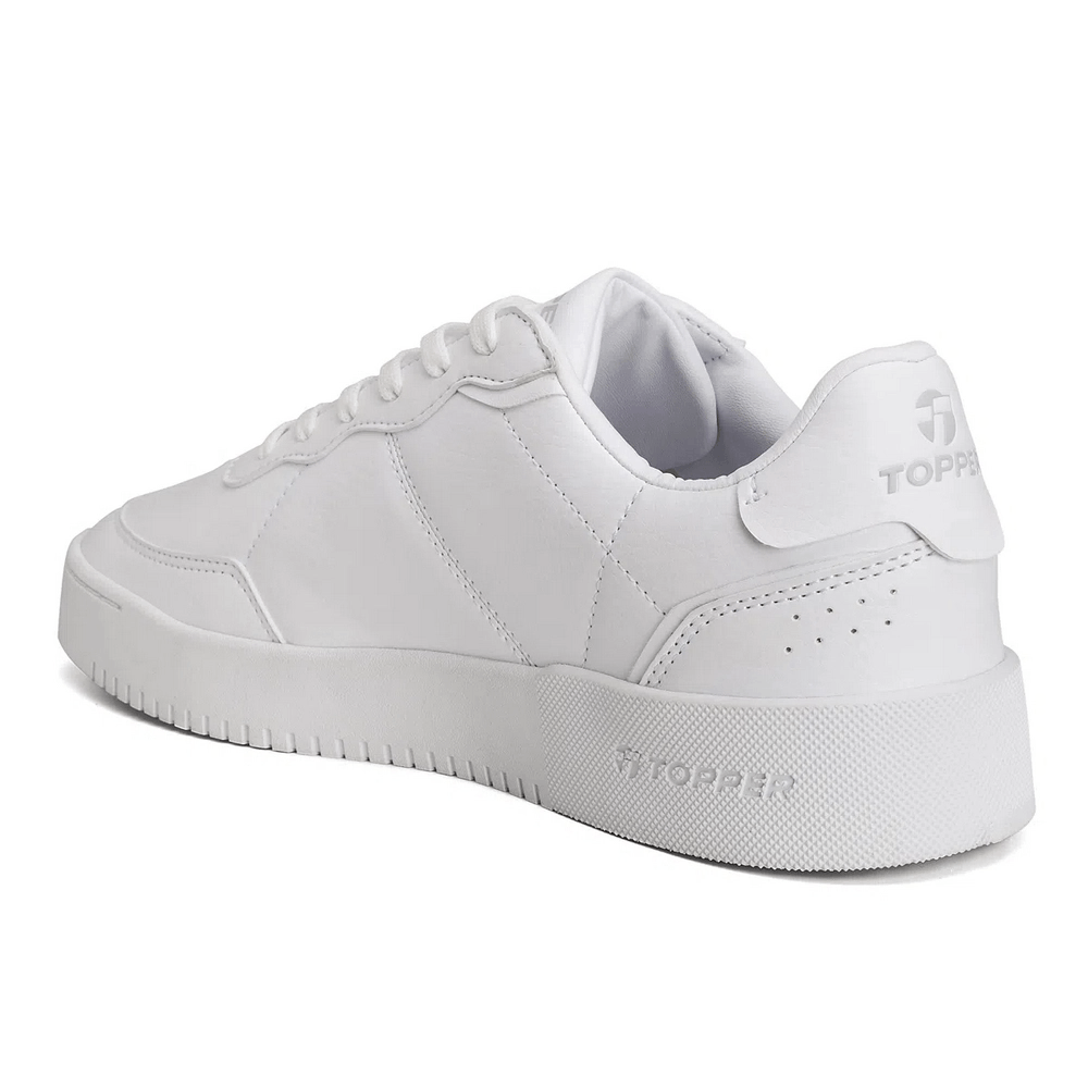 Zapatillas topper blancas cuero hot sale