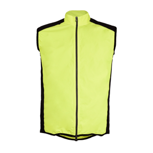 Chaleco Suico Ciclista Amarillo
