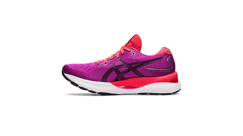 Zapatilla running mujer Asics Gel Nimbus 24 roja rosa