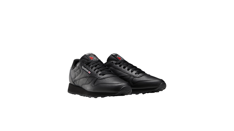 Zapatillas Reebok Niños Classic Leather Negras