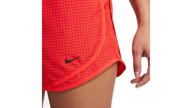 Short Deportivo Rojo Mujer