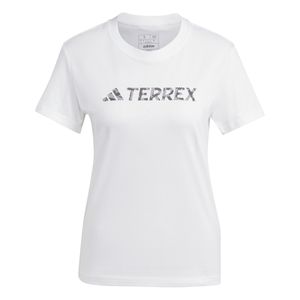 Remera Adidas Mujer Terrex Classic Logo Manga Corta