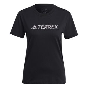 Remera Adidas Mujer Terrex Classic Logo Manga Corta