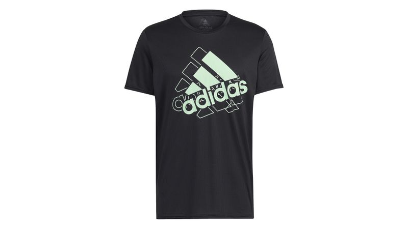 Short Adidas Brand Love Running Hombre Negro Aeroready en Sportotal -  Sportotal