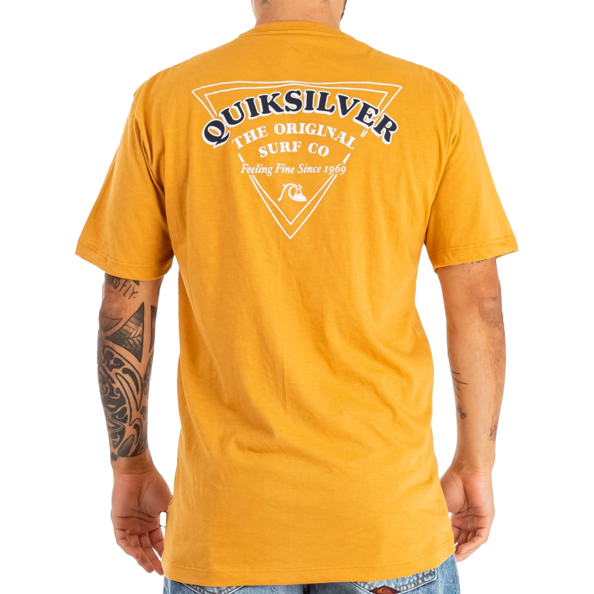 Remera Quiksilver Hombre Ca The Captain Manga Corta en Sportotal - Sportotal