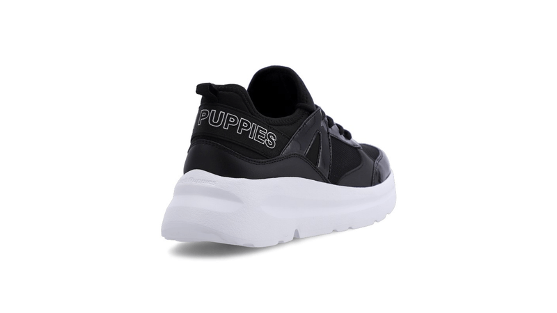 Hush puppies zapatillas negras hot sale