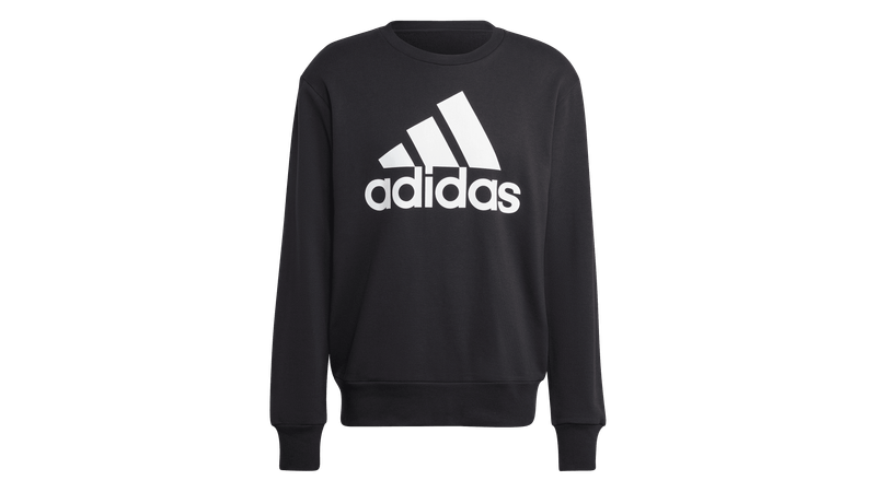 Buzo Sin Capucha Adidas Essentials Logo Grande Hombre en Sportotal