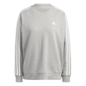 Buzo Sin Capucha Adidas Mujer Essentials Gris