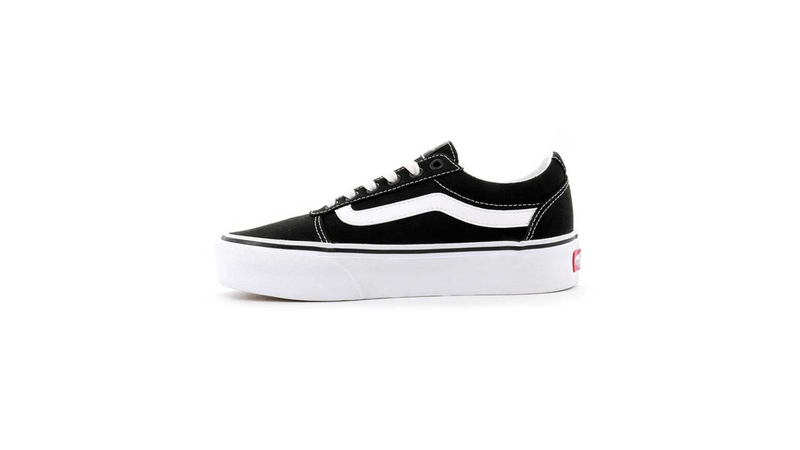 Zapatillas Vans Mujer W Ward Platform Negras en Sportotal Sportotal