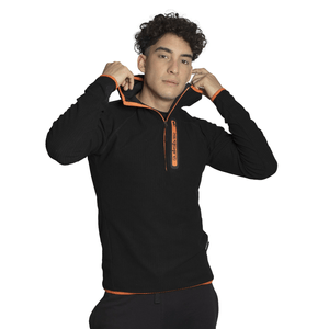 Buzo Polar Quiksilver Hombre Coast Runner 1/2 Cierre