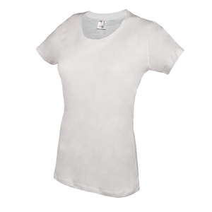 Remera Spt Mujer Clasica Manga Corta Blanca
