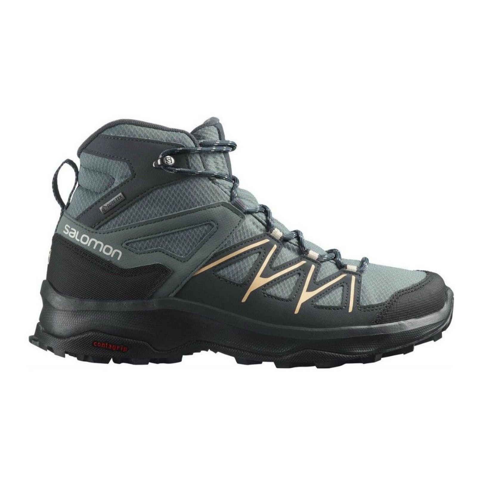 Botas Salomon Hombre Daintree Mid Gore-Tex Negras en Sportotal - Sportotal