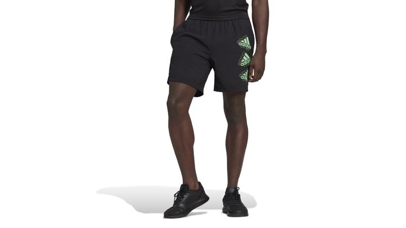 Short Adidas Brand Love Running Hombre Negro Aeroready en Sportotal -  Sportotal