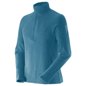 Buzo Salomon Unisex Polar Lt Hz Azul Outdoor