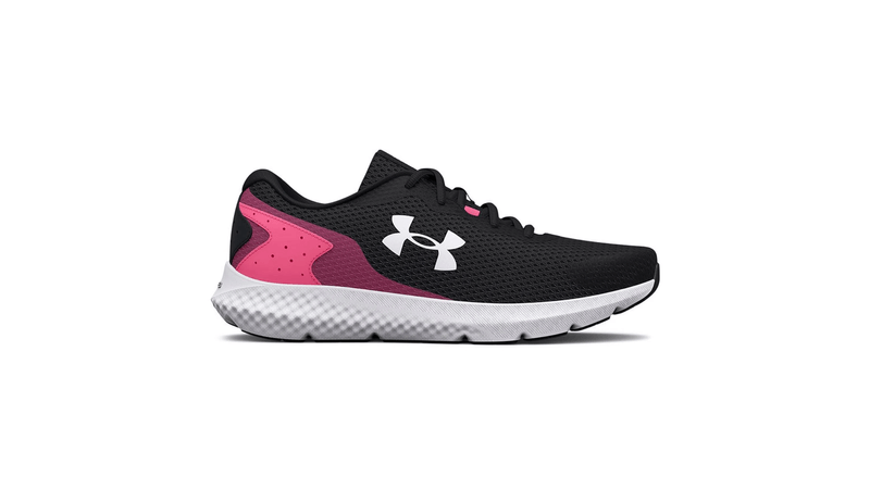 Zapatillas Under Armour Mujer Charged Rogue 3 Negras Running en