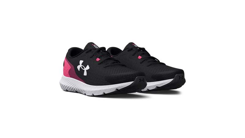 Zapatillas Under Armour Mujer Charged Rogue 3 Negras Running en Sportotal -  Sportotal