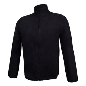 Campera Spt Mujer De Algodon Con Cierre Negro