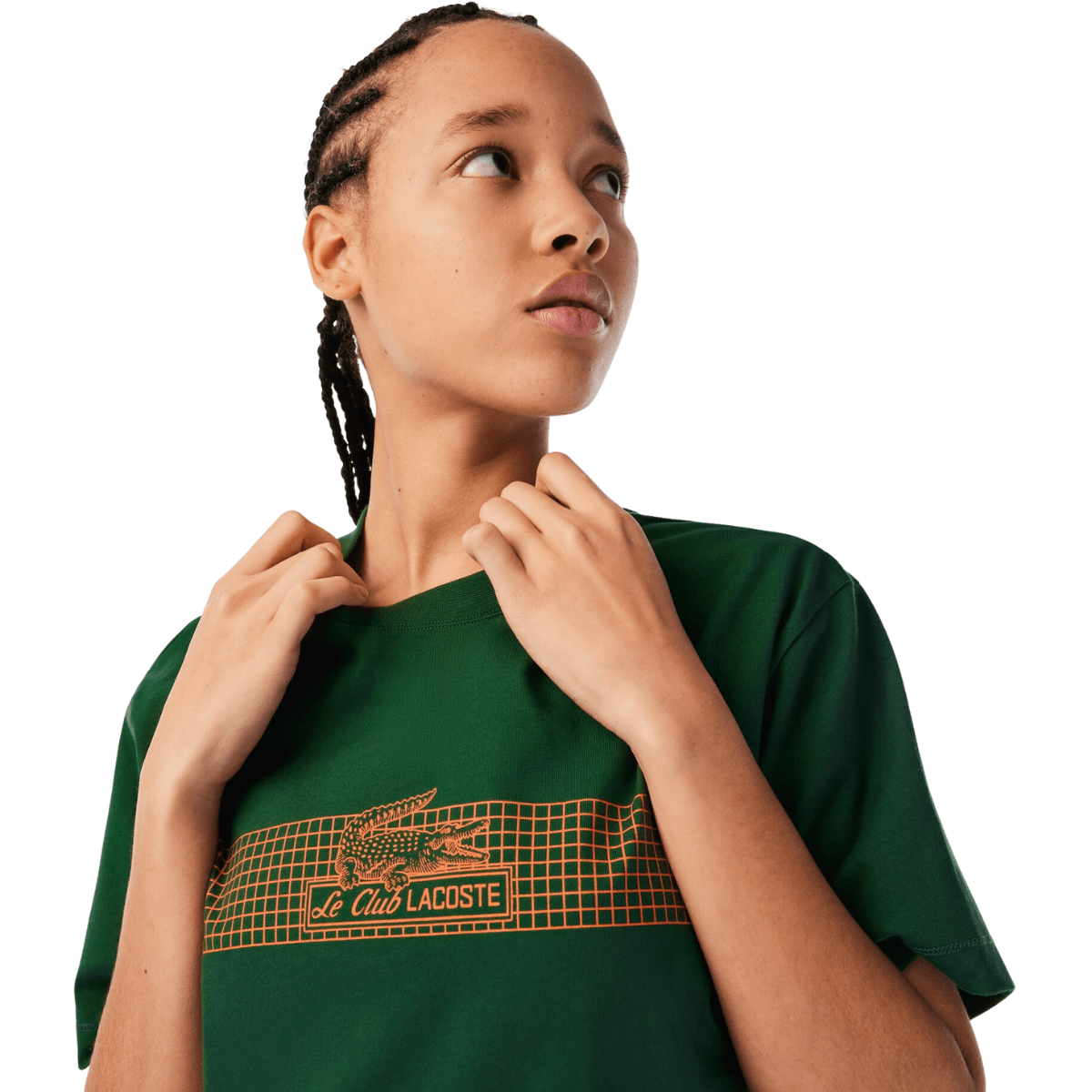 Remera Lacoste Mujer Manga Corta Verde en Sportotal Sportotal