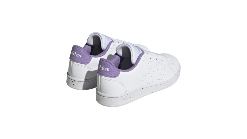 Zapatillas con cordones niños Adidas Neo advantage Blancas