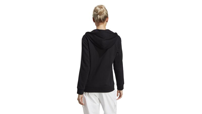 Campera adidas negra online con capucha