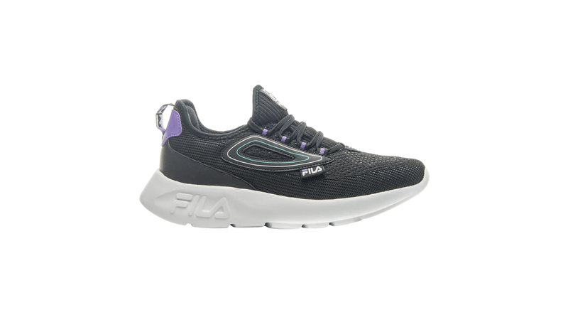 Zapatillas Fila Engage Negro Violeta Mujer