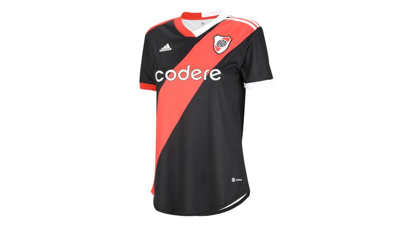 Camiseta River Tercer Uniforme Adidas Mujer Codere en Sportotal