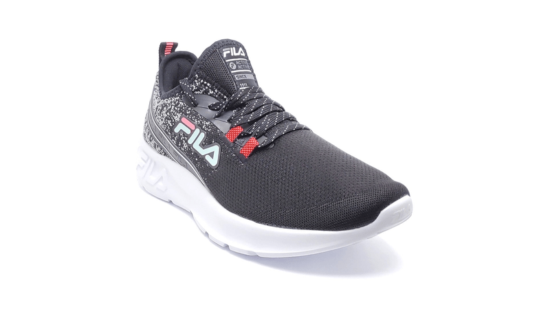 fila zapatillas mujer - extra negro blco salmon - megasports