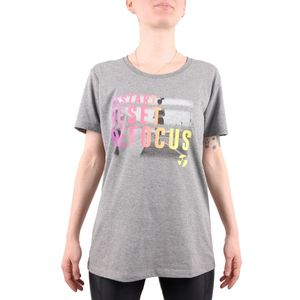 Remera Topper Mujer Gtw-Mc-Restart Manga Corta Gris Melange