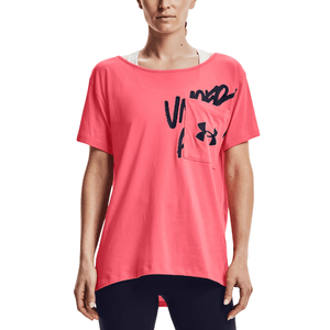 Remera Under Armour Mujer Live Overszed Manga Corta