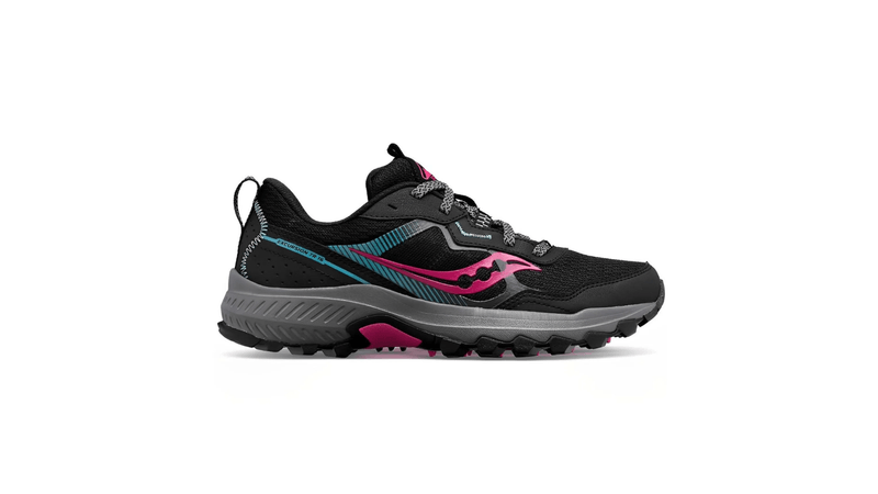 Zapatillas Saucony Mujer Excursion Tr16 Negras en Sportotal