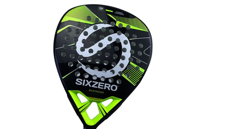 Paleta De Paddle Sixzero Diamond Pro Negra en Sportotal Sportotal