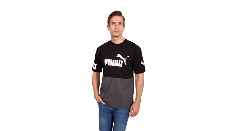 Remera Puma Hombre Colorblock Manga Corta en Sportotal Sportotal