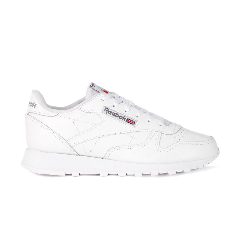 Zapatillas-Reebok-Niños-Classic-Leather-Blancas