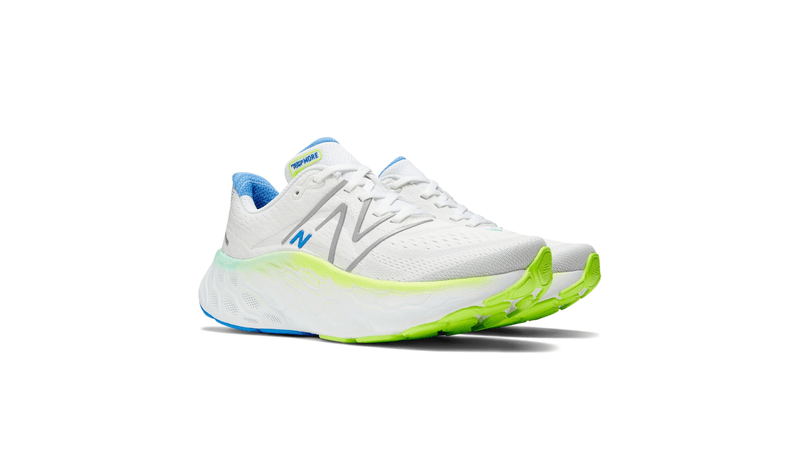 Zapatillas New Balance Mujer Fresh Foam X More v4 Blancas Running Sportotal