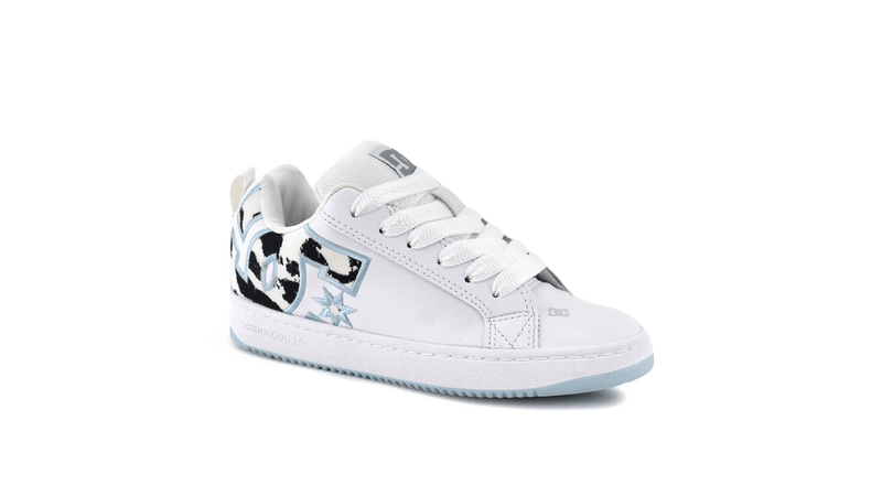 Zapatillas Dc Mujer Court Graffik Ss Blanca Sportotal