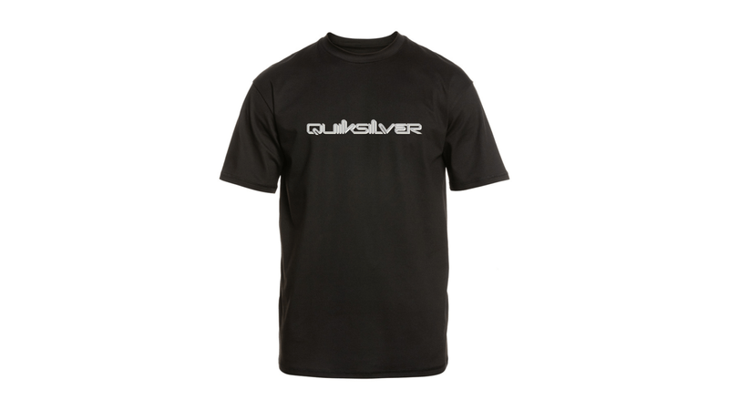 Remera Quiksilver Hombre Corporate Logo Manga Corta Negra - Sportotal