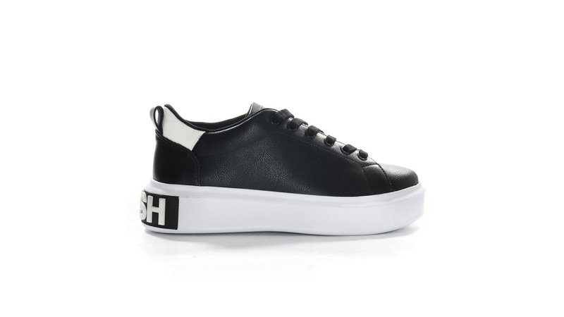 Zapatillas negras hush puppies new arrivals