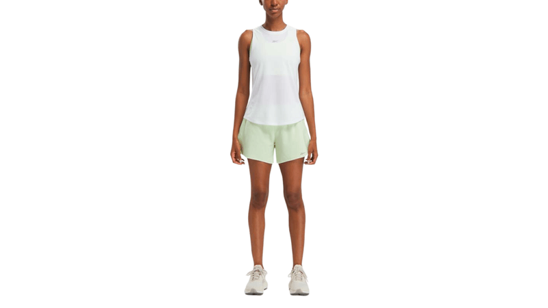 Short Reebok Running Mujer Verde Sportotal